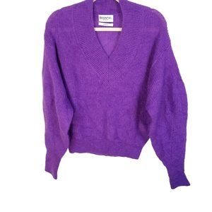 Purple Mohair sweater made in Italy Essential Antwerp size xs